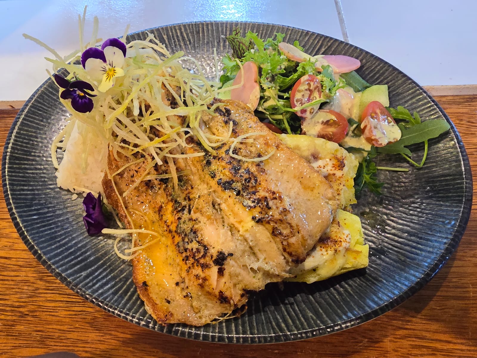 Trucha a la Plancha ó Frita